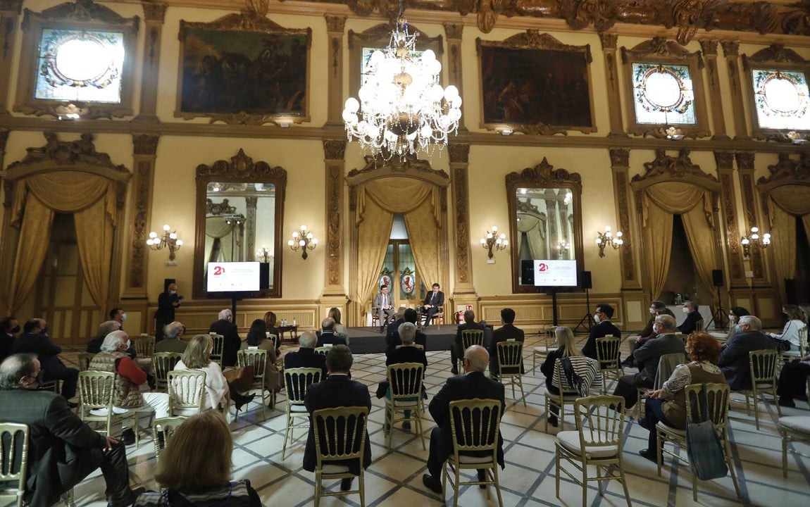 El director de ABC, Julián Quirós, clausura los actos del 20 aniversario de ABC Córdoba