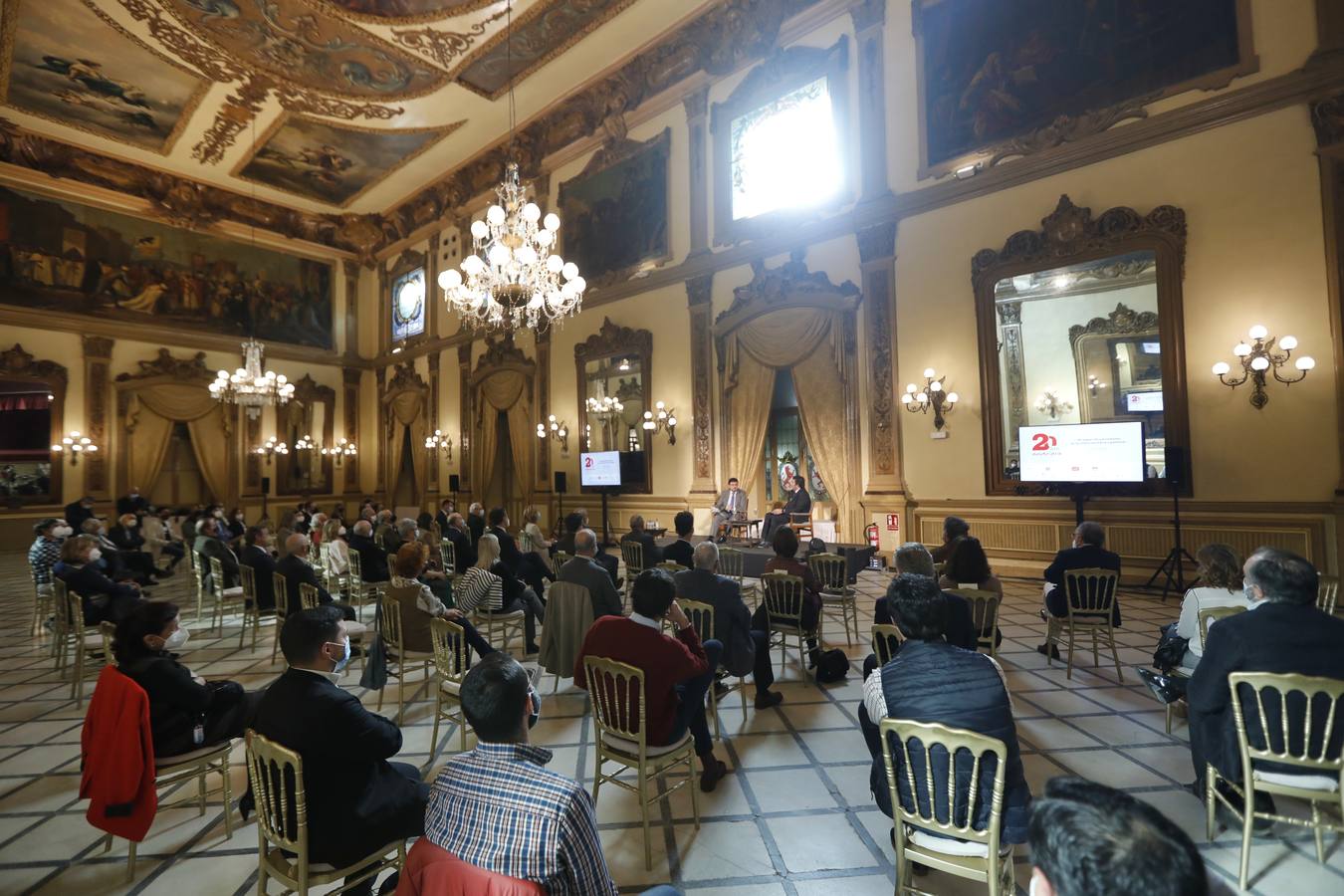 El director de ABC, Julián Quirós, clausura los actos del 20 aniversario de ABC Córdoba