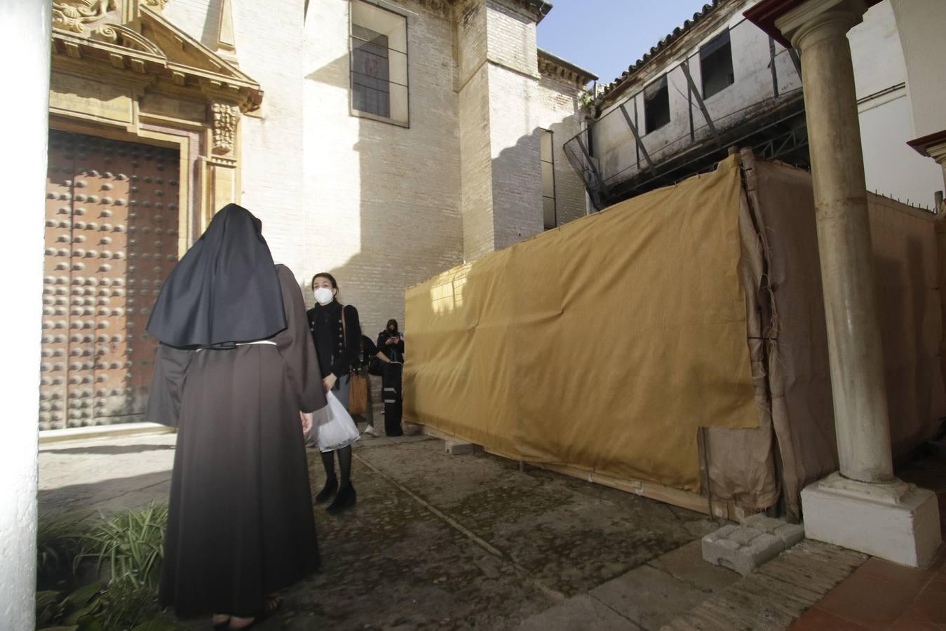 Comienza la rehabilitación de la Casa del Portero del convento de Santa Inés