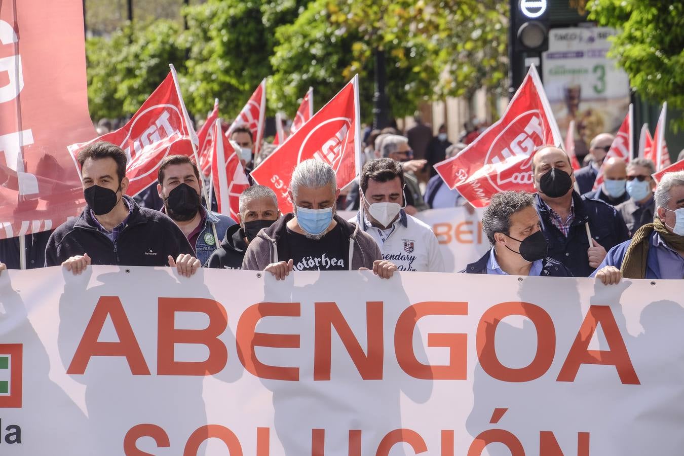 Fotogalería: Los trabajadores de Abengoa se movilizan por su empleo