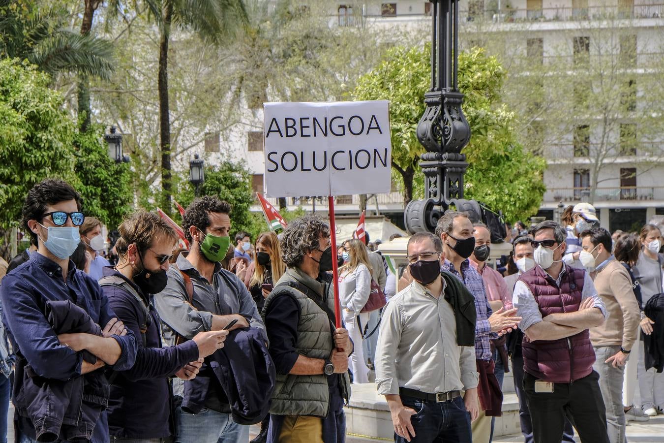 Fotogalería: Los trabajadores de Abengoa se movilizan por su empleo