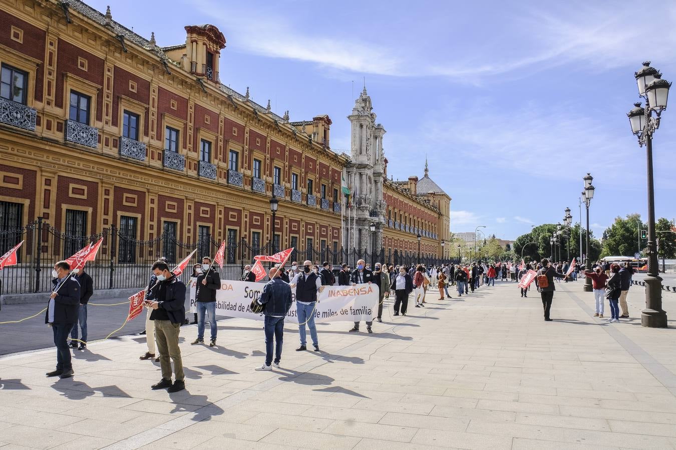 Fotogalería: Los trabajadores de Abengoa se movilizan por su empleo