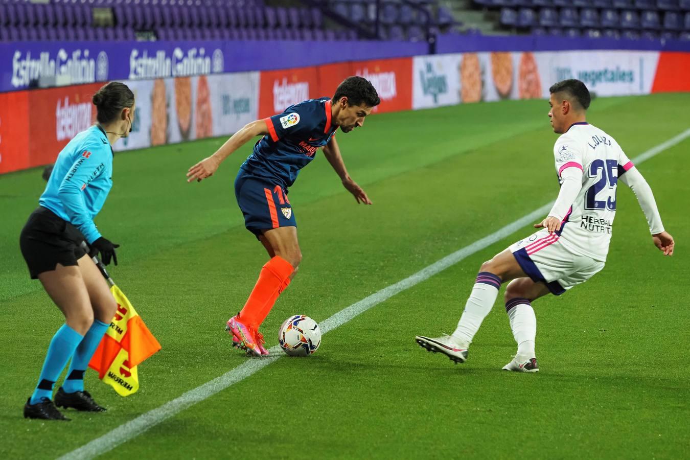 Fotogalería del partido entre el Valladolid y el Sevilla F.C.