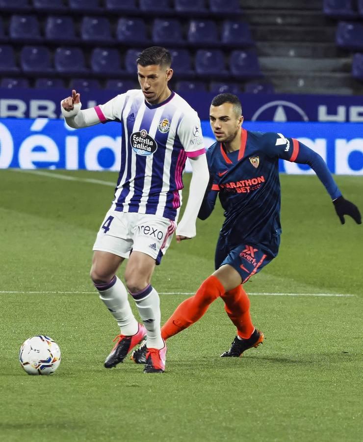 Fotogalería del partido entre el Valladolid y el Sevilla F.C.