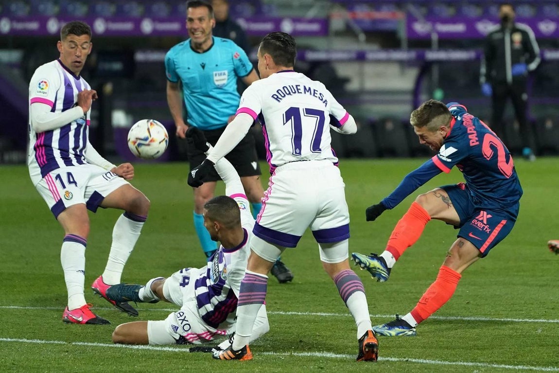 Fotogalería del partido entre el Valladolid y el Sevilla F.C.