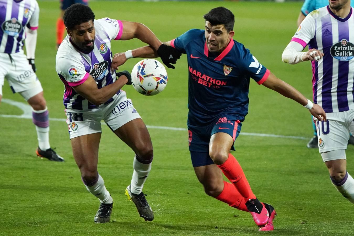 Fotogalería del partido entre el Valladolid y el Sevilla F.C.