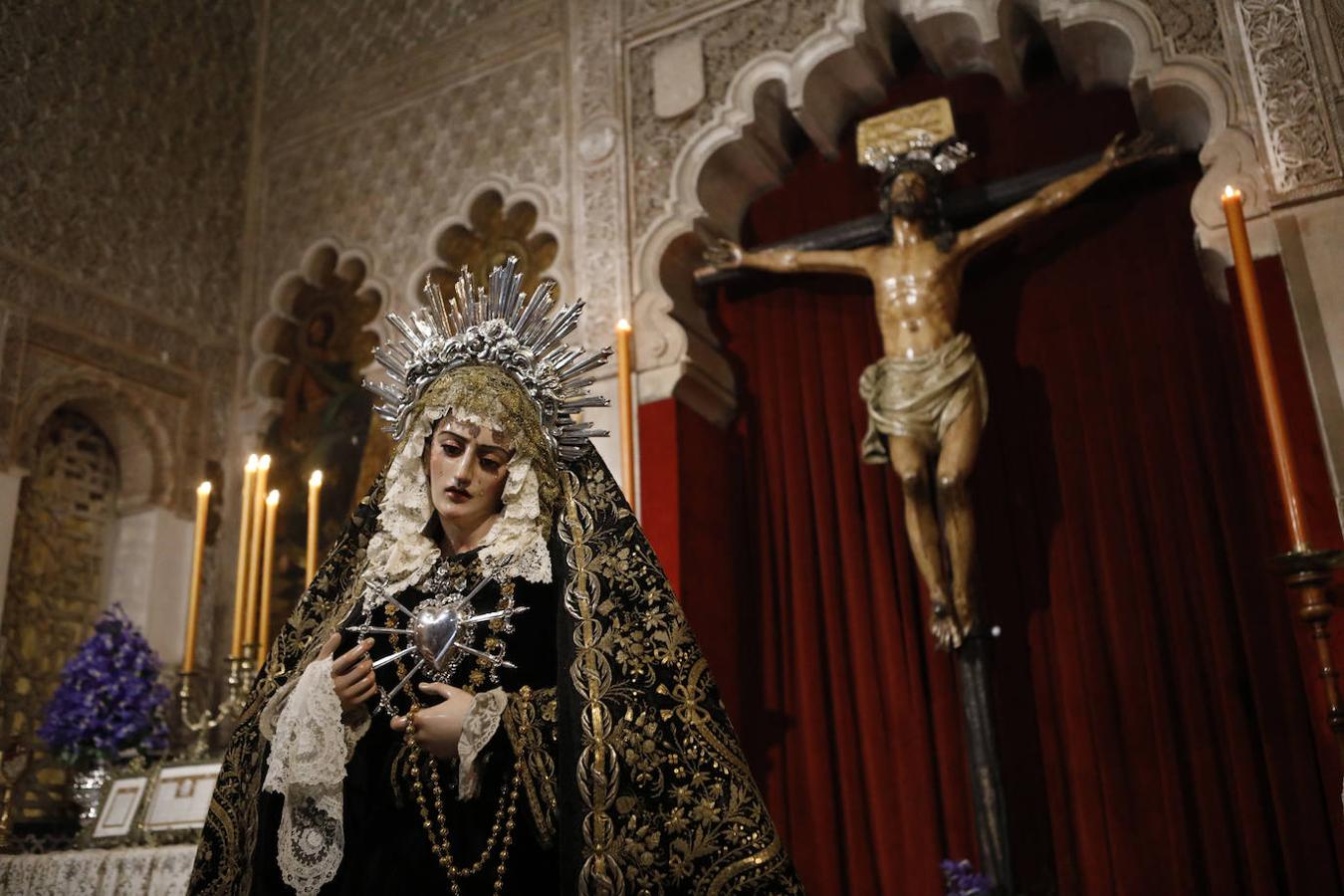 La veneración al Cristo de la Expiración y la Virgen del Silencio en Córdoba, en imágenes