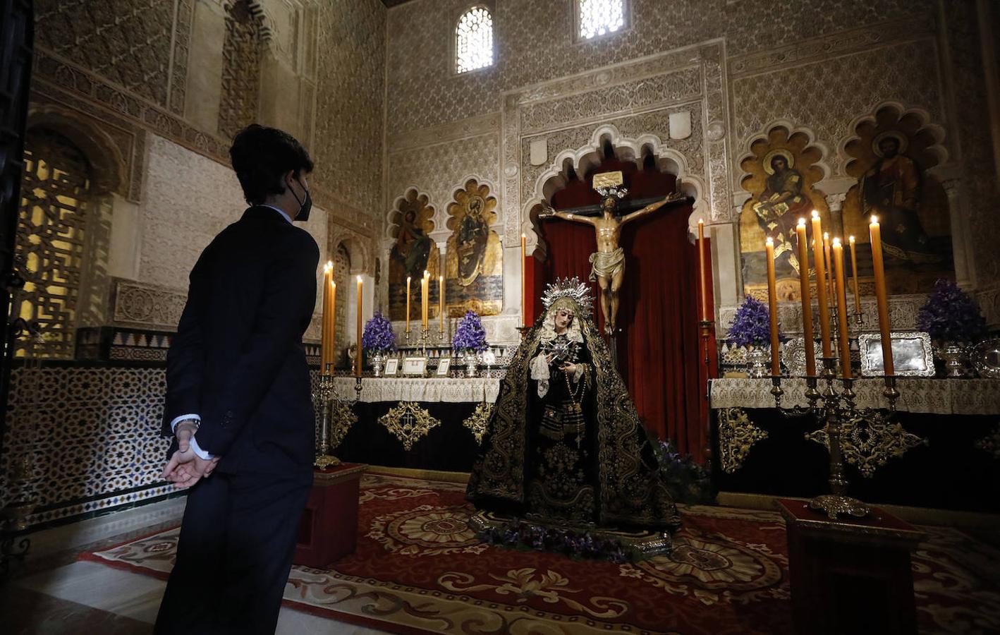 La veneración al Cristo de la Expiración y la Virgen del Silencio en Córdoba, en imágenes