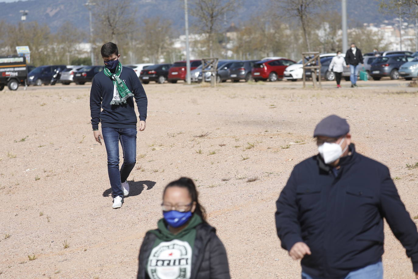 Las mejores imágenes del ambiente en el Córdoba CF - Betis Deportivo