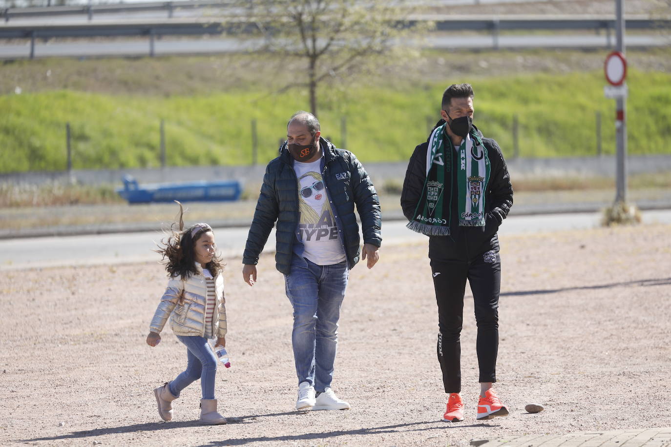 Las mejores imágenes del ambiente en el Córdoba CF - Betis Deportivo