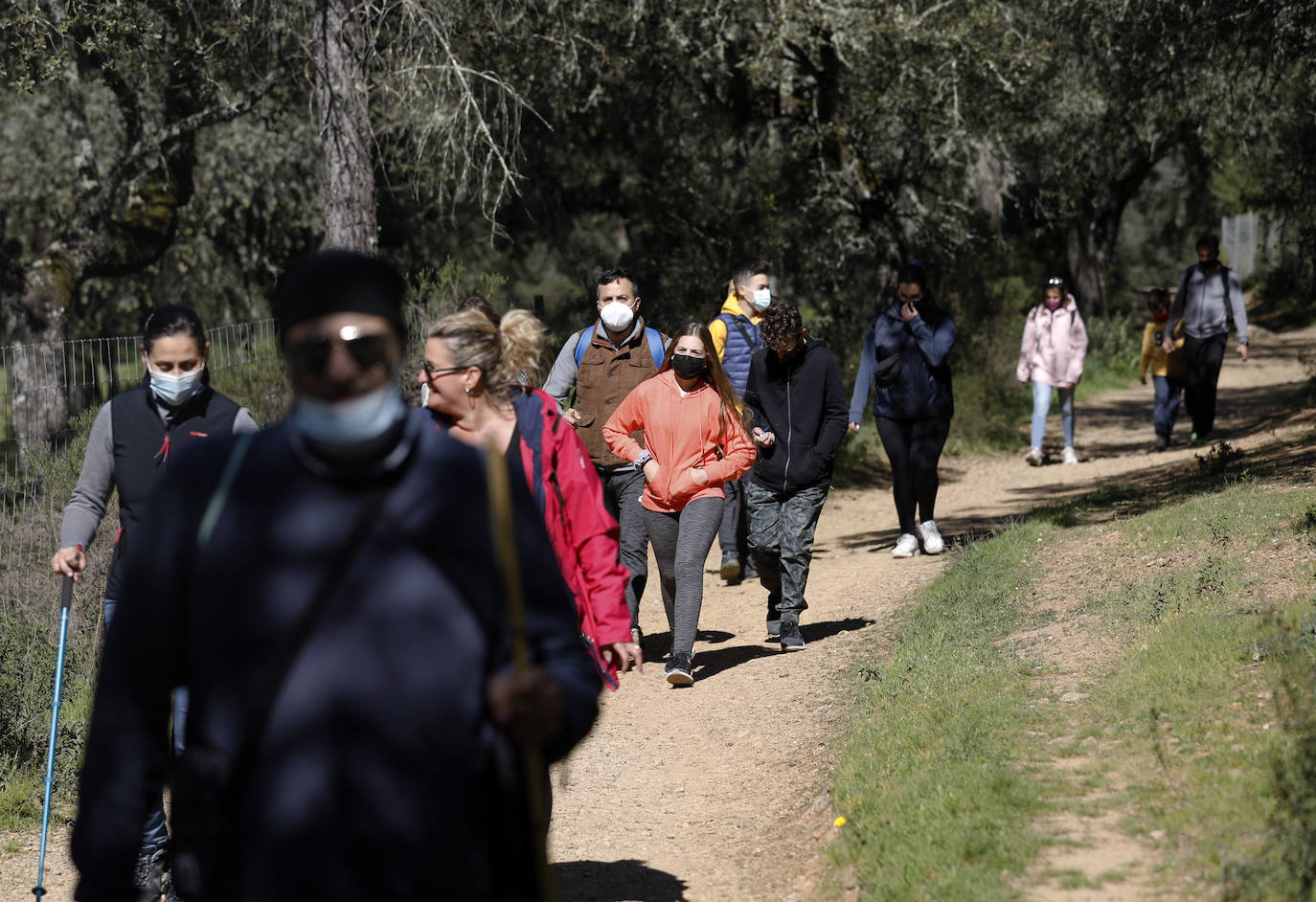 El ambiente de la Sierra de Córdoba en fin de semana, en imágenes