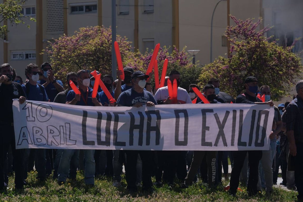 FOTOS: Manifestación de Airbus Puerto Real