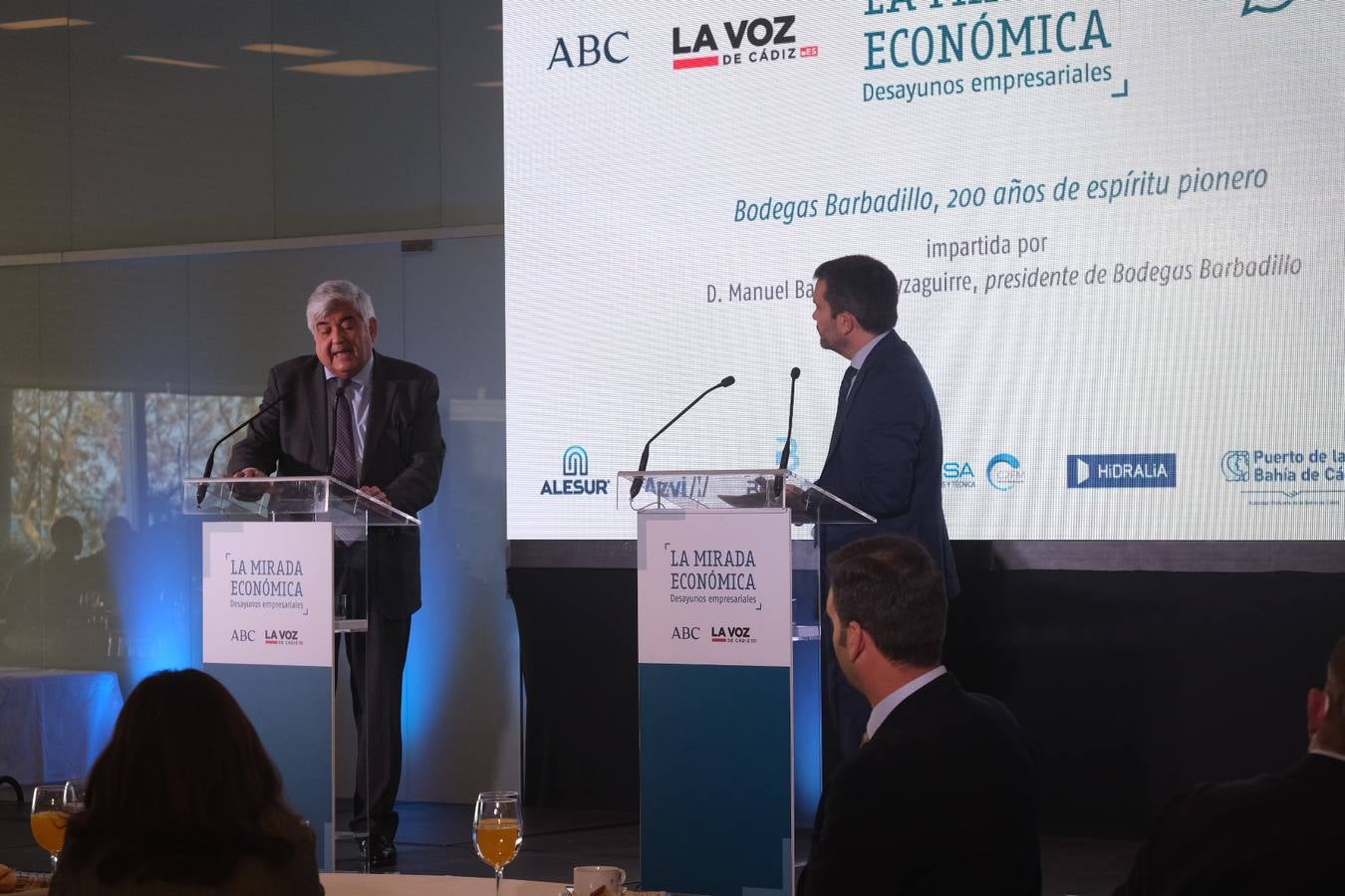 FOTOS: Conferencia &#039;Bodegas Barbadillo, 200 años de espíritu pionero&#039;, a cargo de Manuel Barbadillo Eyzaguirre