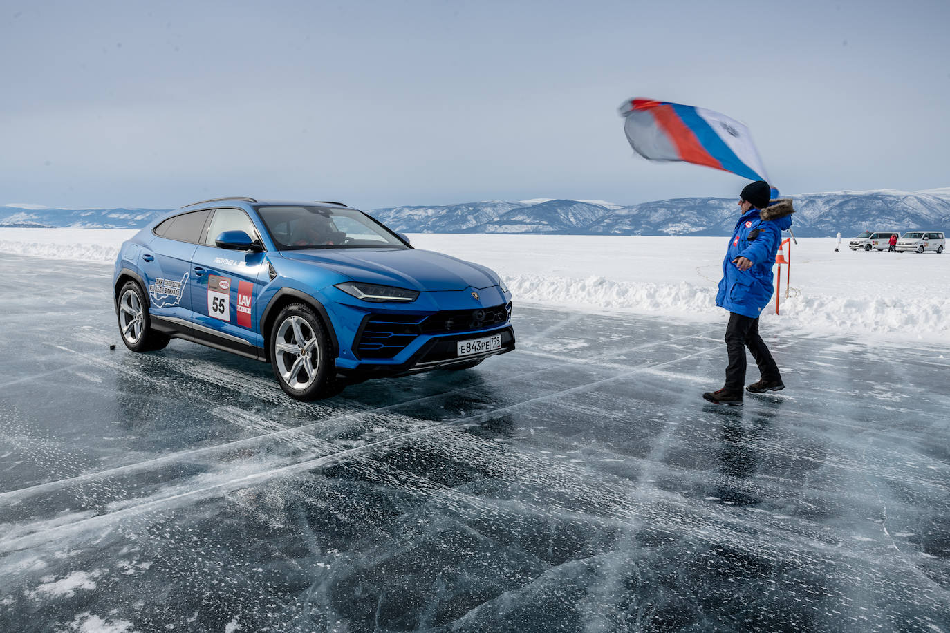 Fotogalería: Lamborghini Urus, nuevo récord de velocidad sobre hielo
