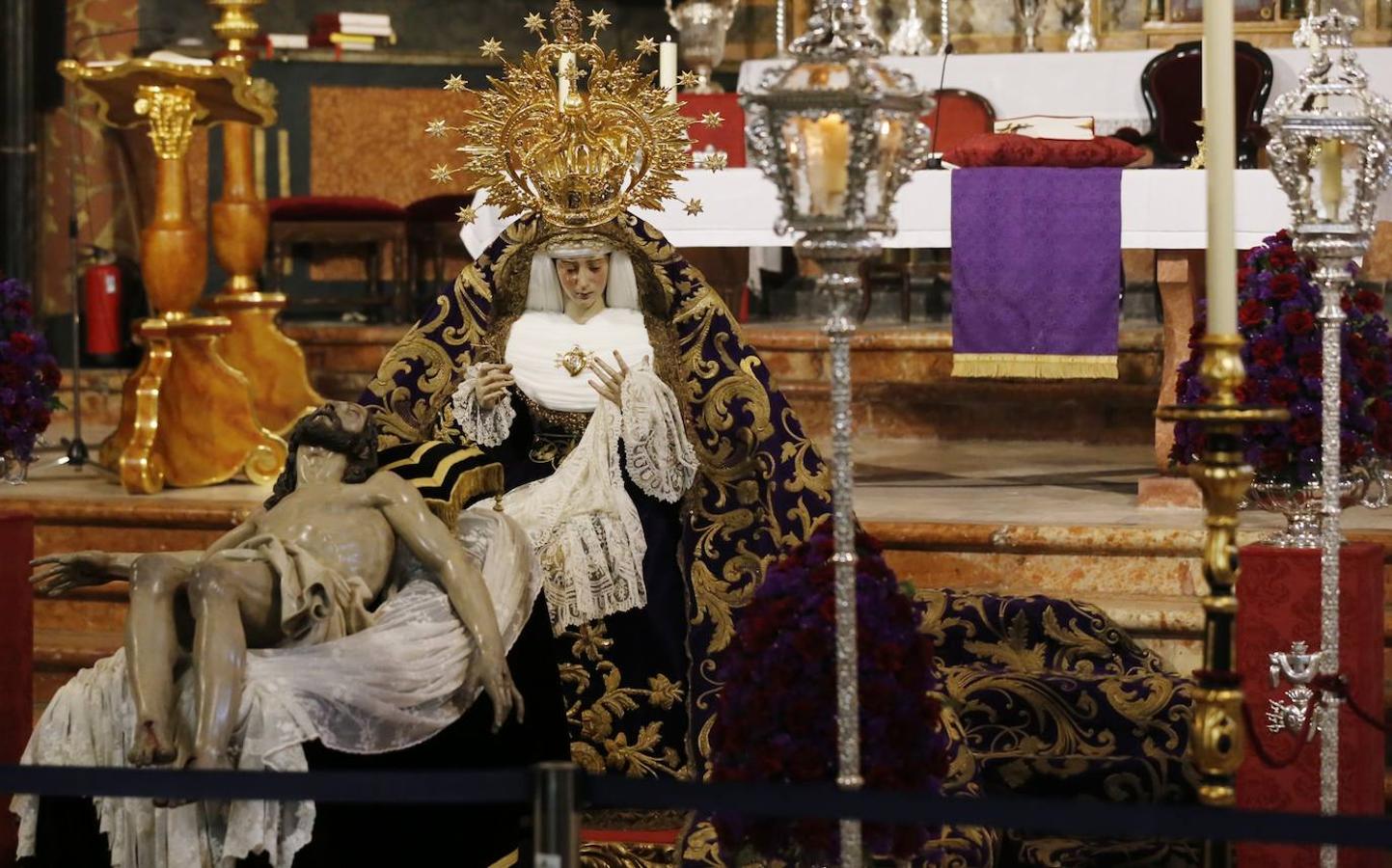 Los cultos del Cristo de las Angustias y el Prendimiento de Córdoba, en imágenes