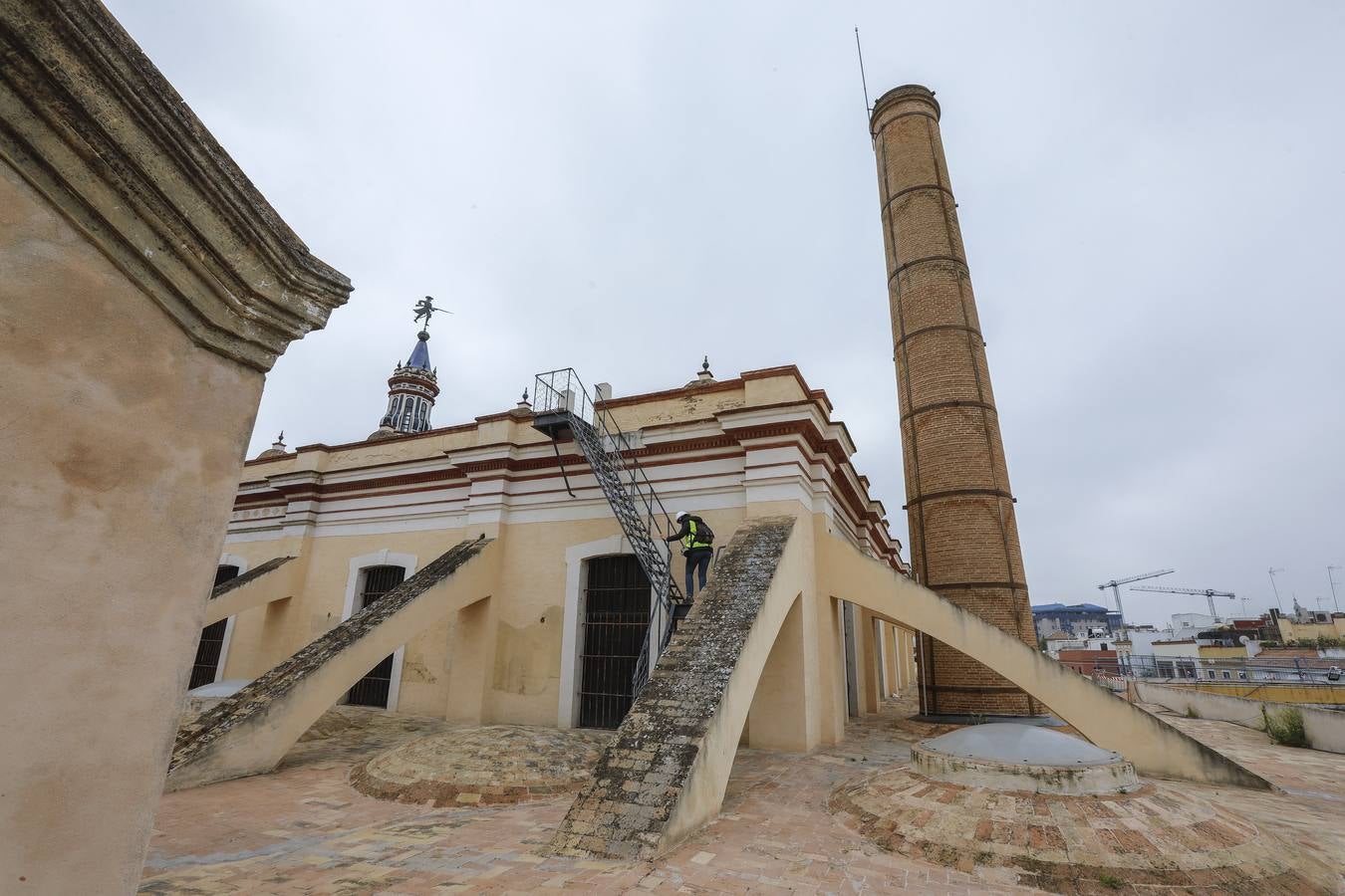 Techos de la Fábrica de Artillería de Sevilla