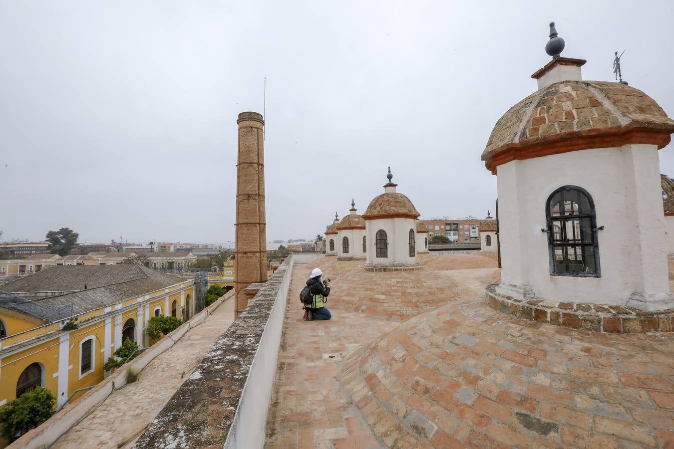 Techos de la Fábrica de Artillería de Sevilla