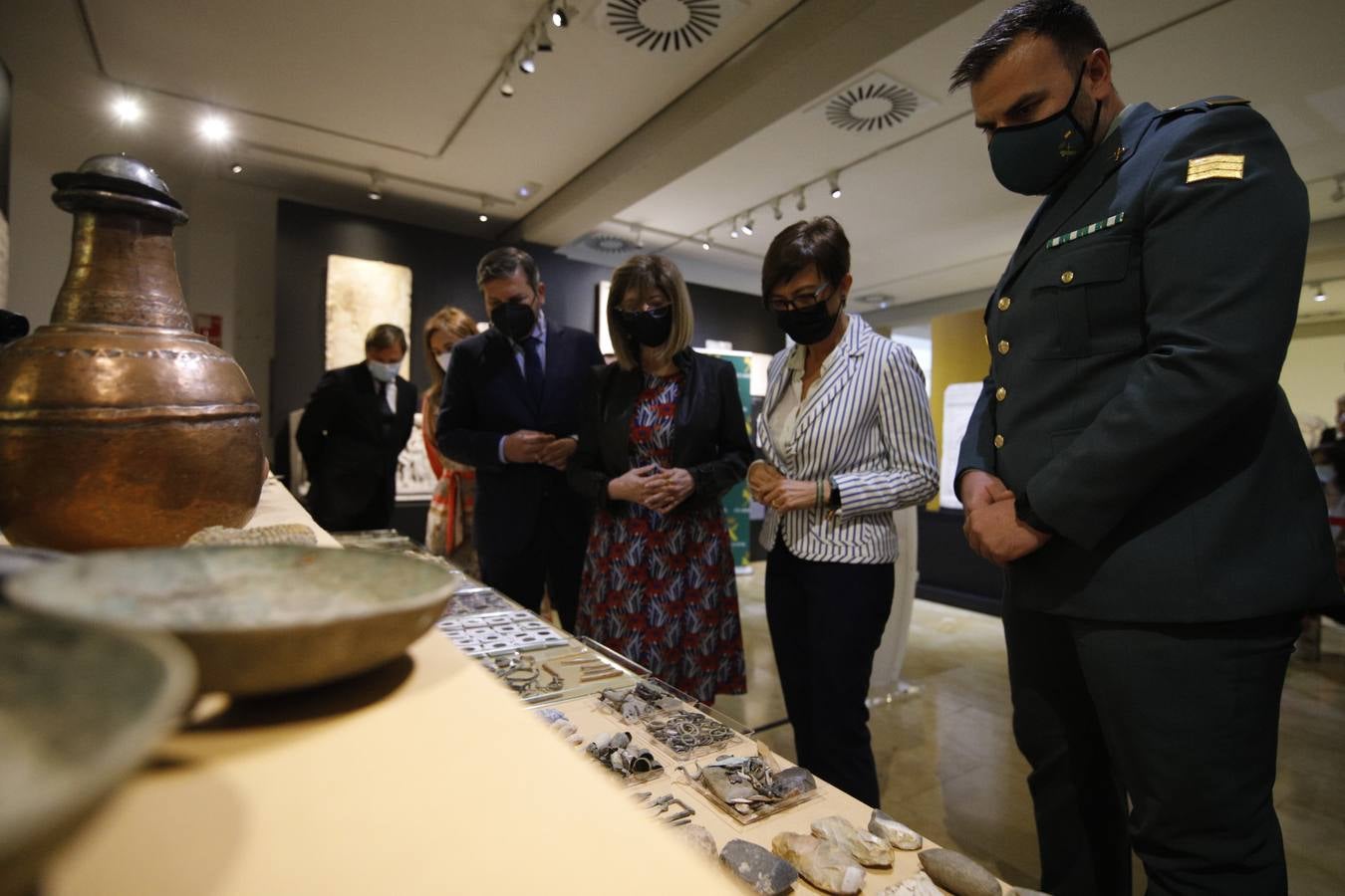 En imágenes, las dos operaciones de la Guardia Civil contra el expolio arqueológico en Córdoba