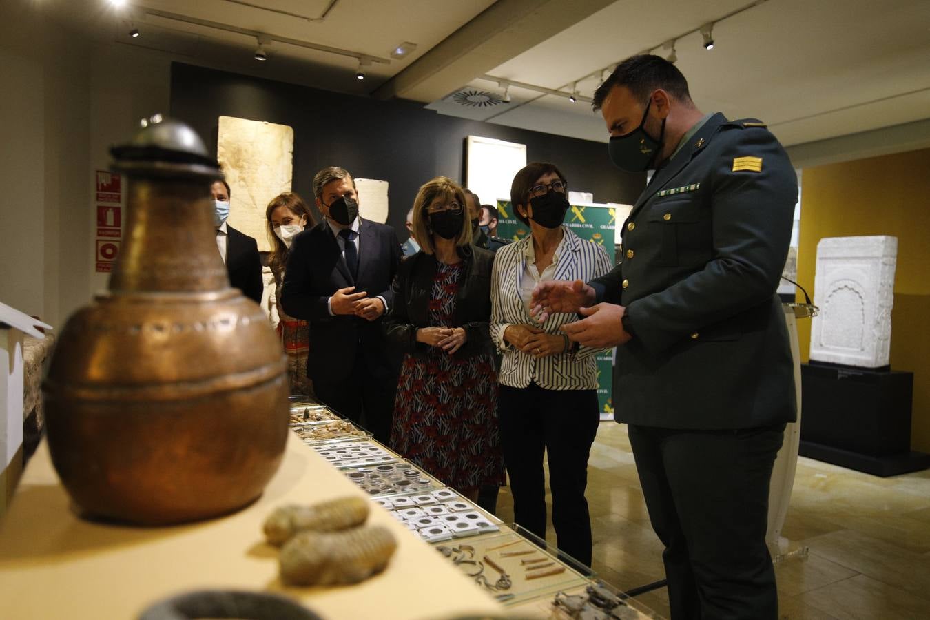 En imágenes, las dos operaciones de la Guardia Civil contra el expolio arqueológico en Córdoba