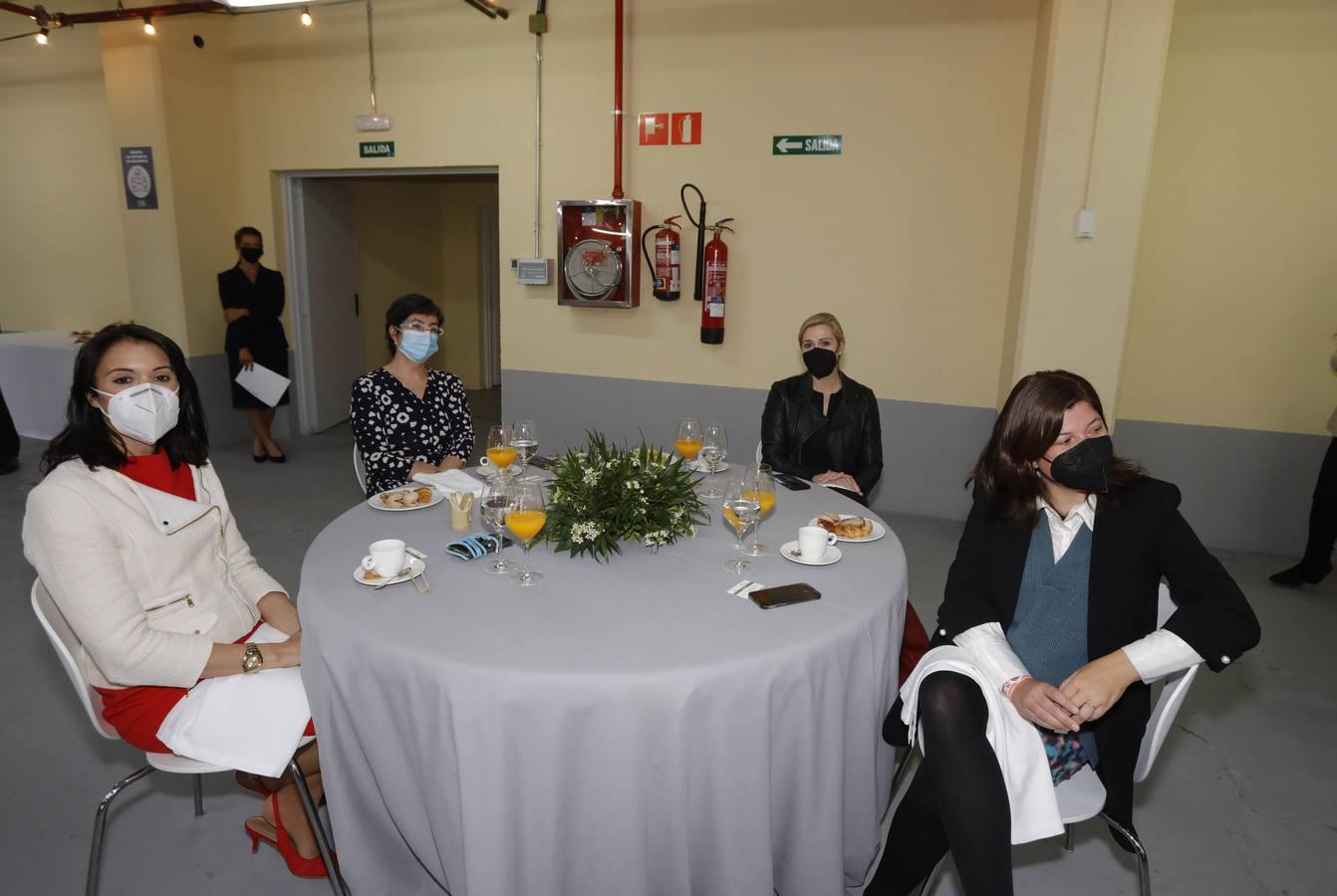 Zoila Borrego, Rocío Villegas, Elena Crespo y Marta Parias