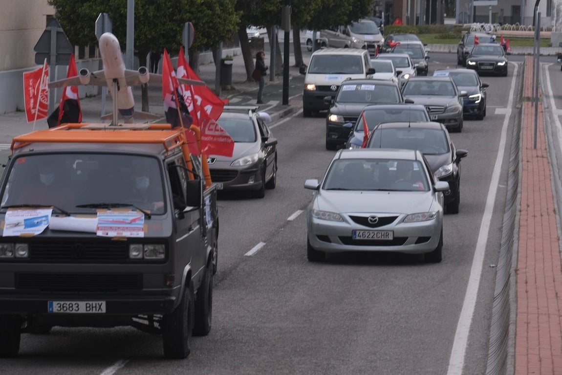 FOTOS: Airbus colapsa Cádiz con sus protestas