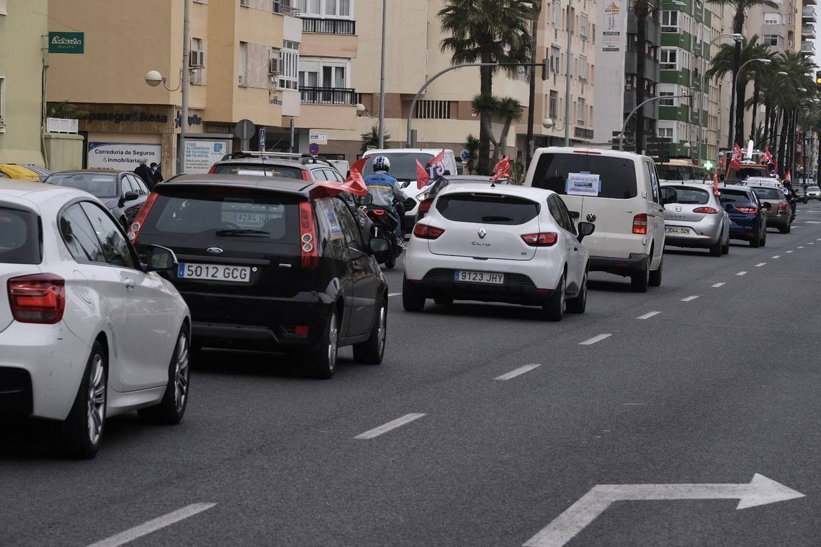 FOTOS: Airbus colapsa Cádiz con sus protestas
