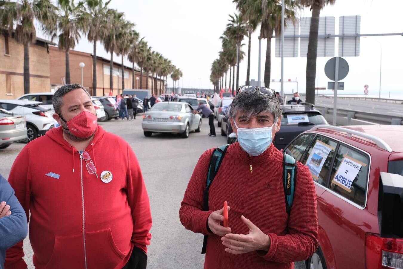 FOTOS: Airbus colapsa Cádiz con sus protestas