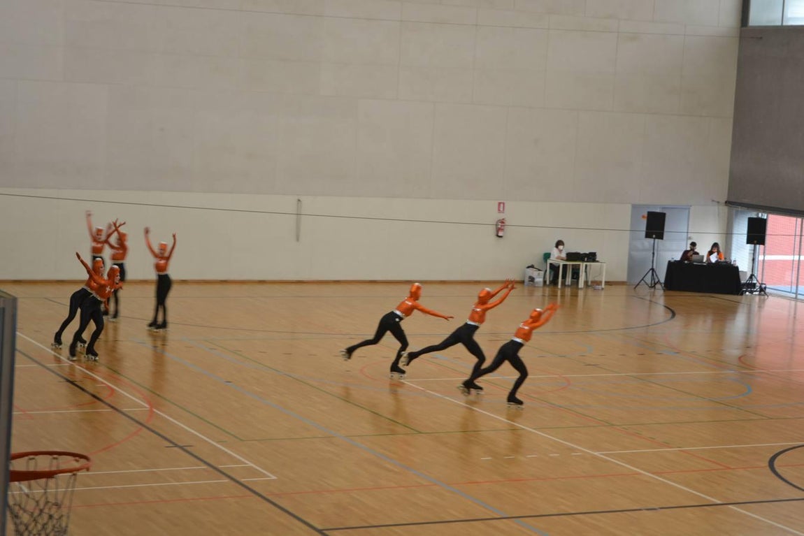 Show junior 'Conectadas', del CP Loreto, primer clasificado del Campeonato de Andalucía de Grupos Show y Cuarrtetos