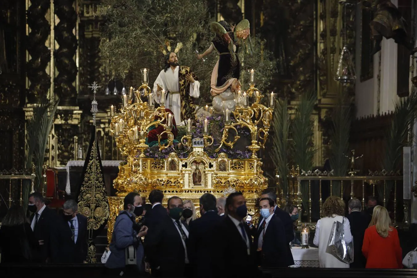 Semana Santa de Córdoba 2021 | Las imágenes del Huerto en el Domingo de Ramos