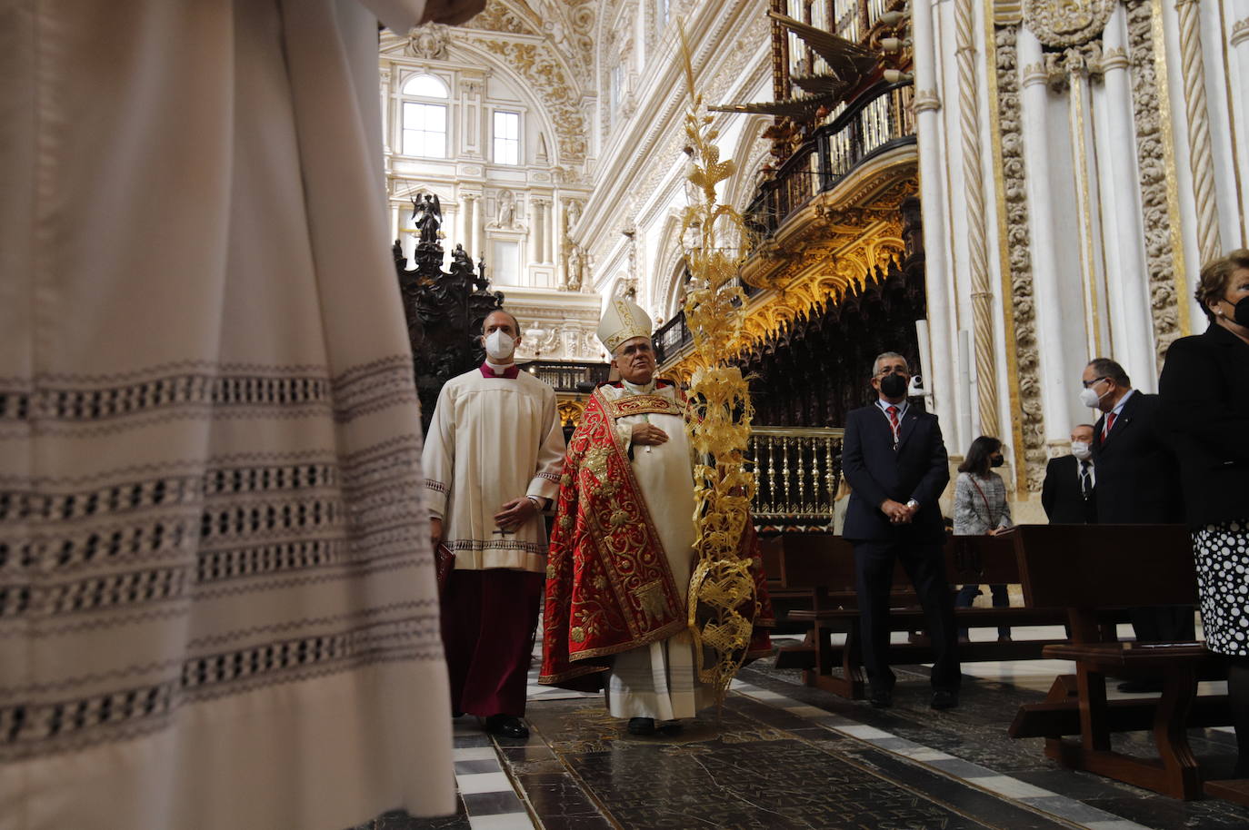 La Misa de Palmas en la Santa Iglesia Catedral de Córdoba, en imágenes