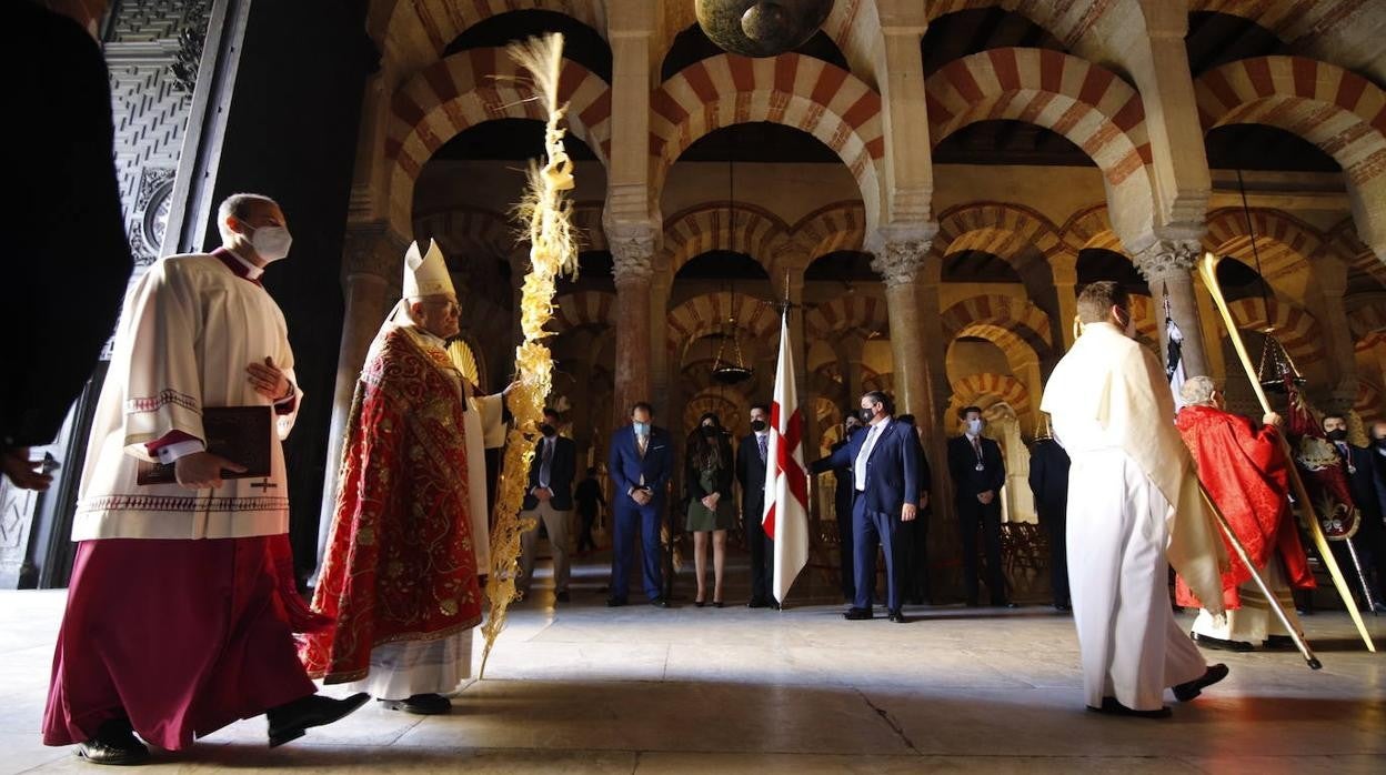 La Misa de Palmas en la Santa Iglesia Catedral de Córdoba, en imágenes