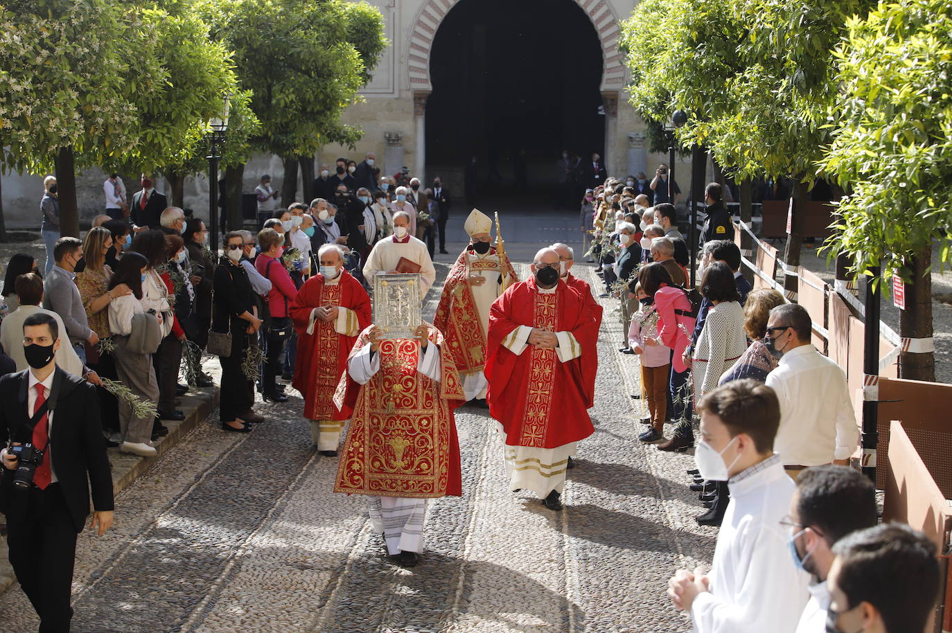 La Misa de Palmas en la Santa Iglesia Catedral de Córdoba, en imágenes