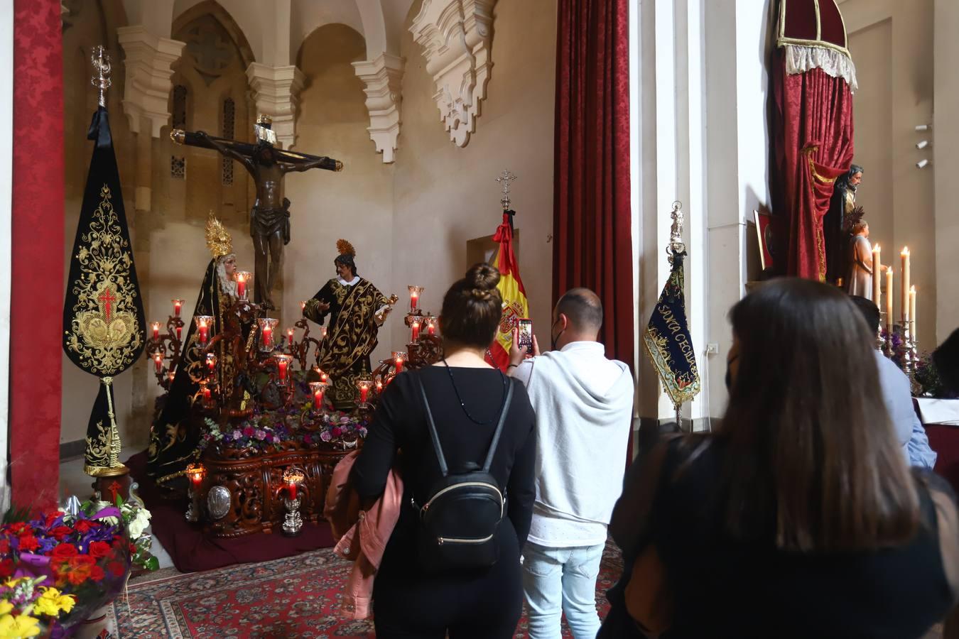 Semana Santa de Córdoba 2021 | Las imágenes de Las Penas en el Domingo de Ramos