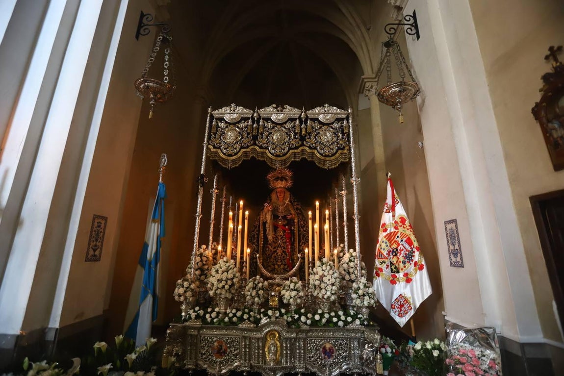 Semana Santa de Córdoba 2021 | Las imágenes de Las Penas en el Domingo de Ramos