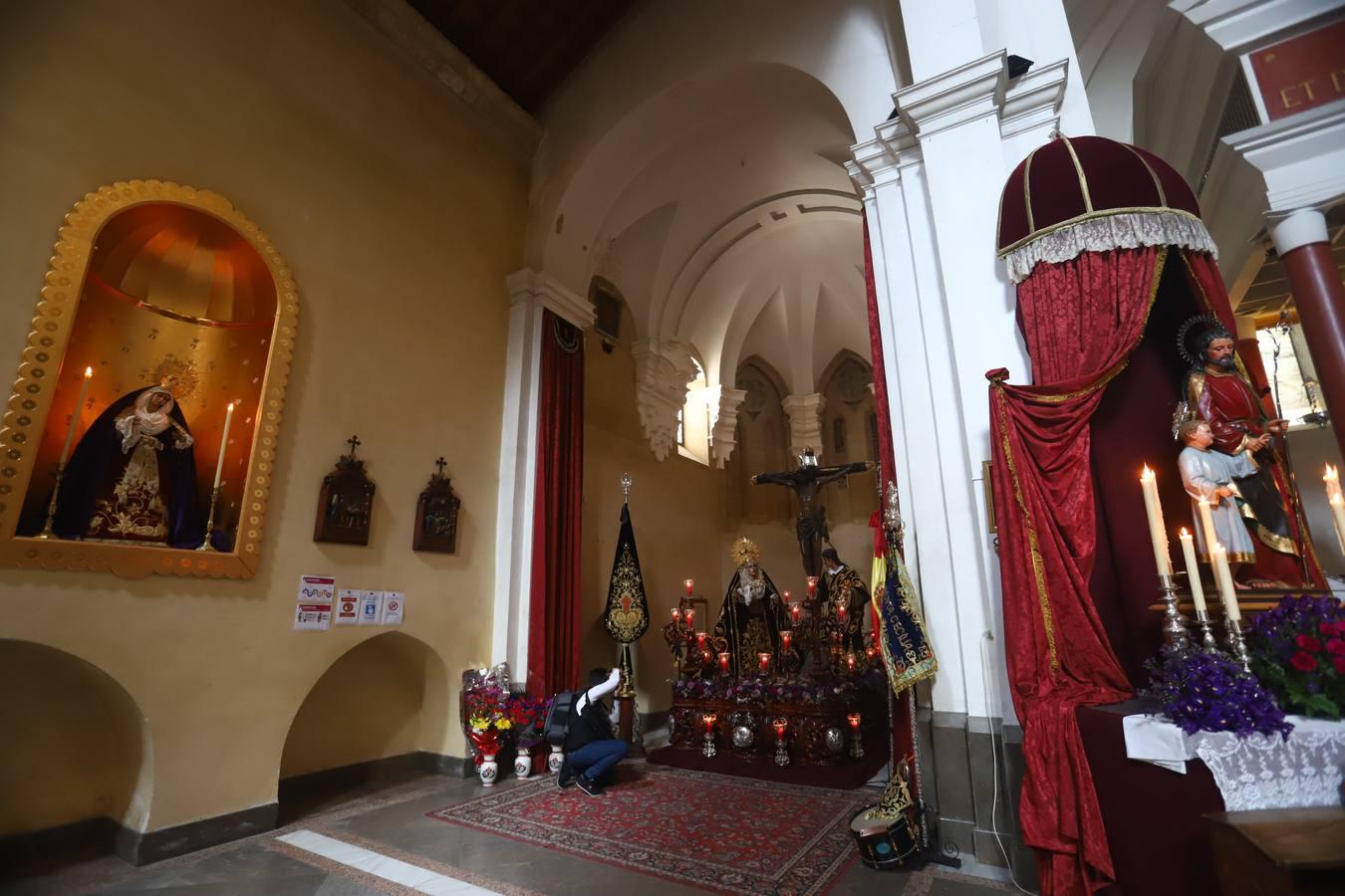 Semana Santa de Córdoba 2021 | Las imágenes de Las Penas en el Domingo de Ramos