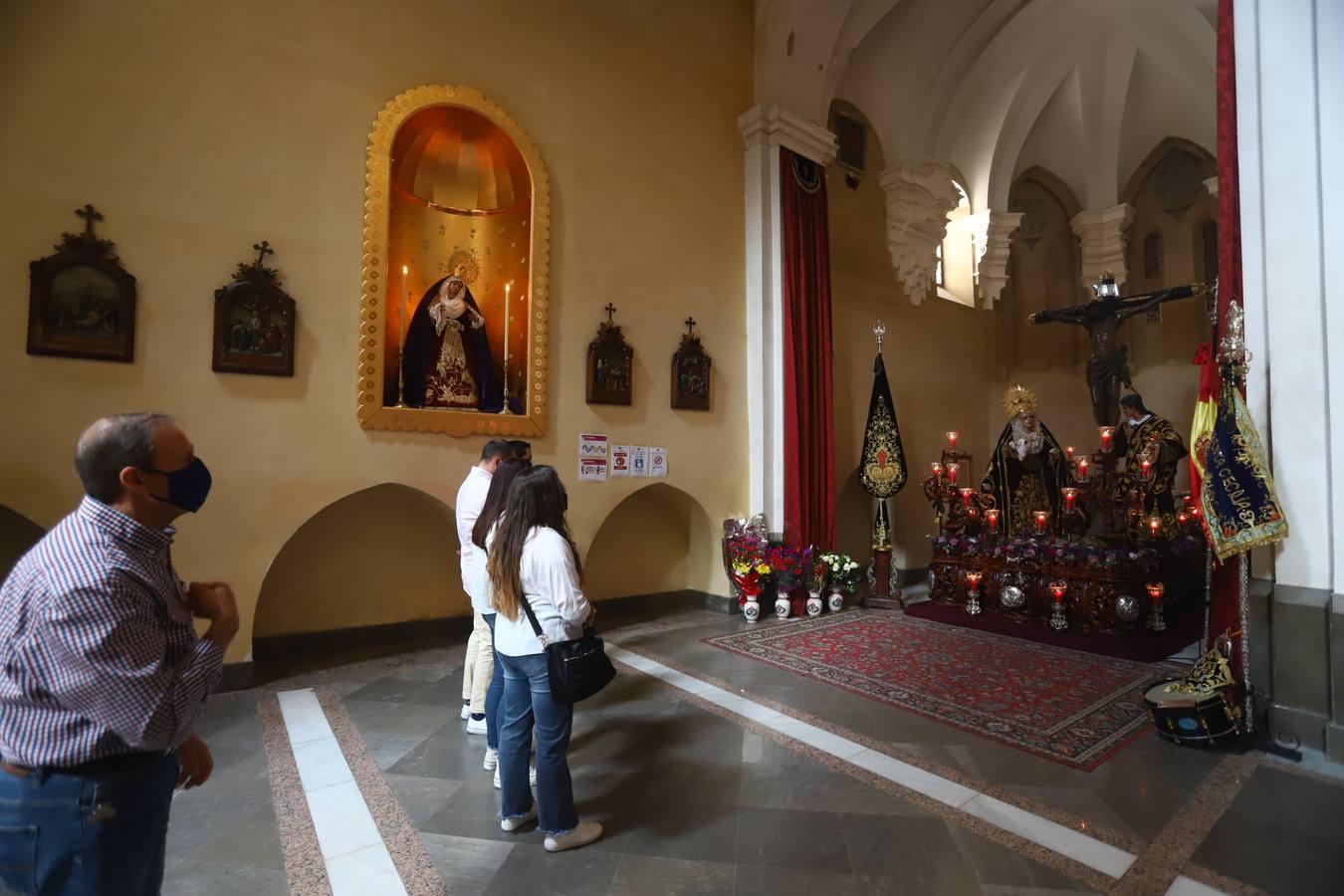 Semana Santa de Córdoba 2021 | Las imágenes de Las Penas en el Domingo de Ramos