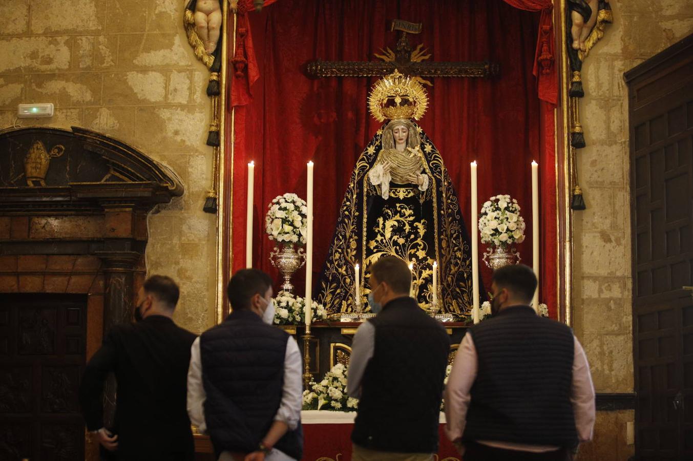 Semana Santa de Córdoba 2021 | Las imágenes de la Sentencia el Lunes Santo