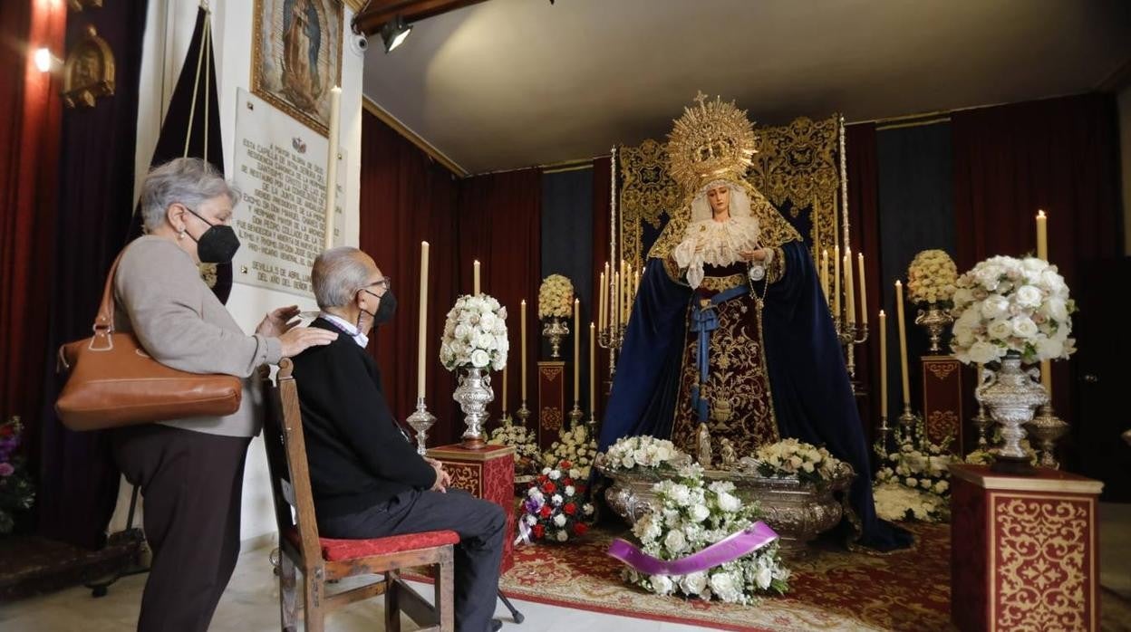 Semana Santa de Sevilla 2021: las imágenes de las Aguas en el Lunes Santo