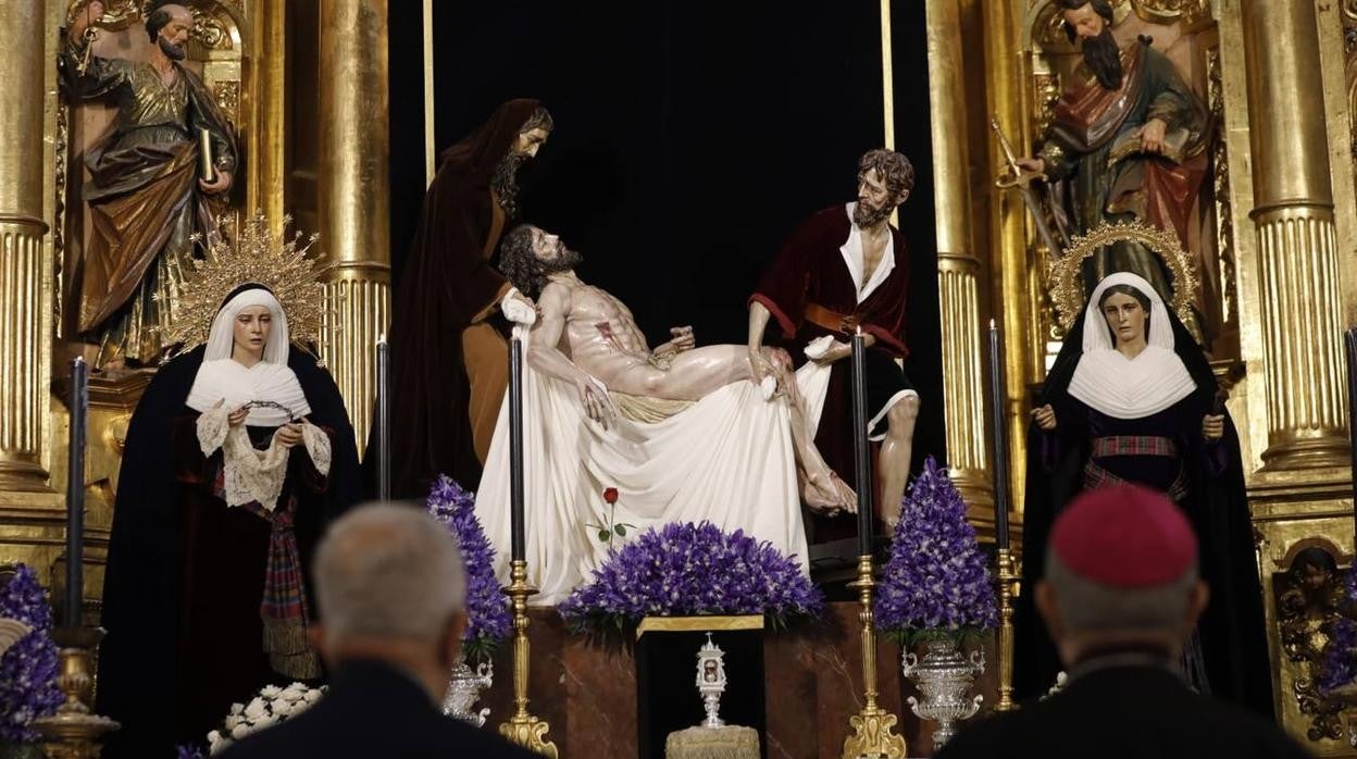 Semana Santa de Sevilla 2021: las imágenes de Santa Marta en el Lunes Santo