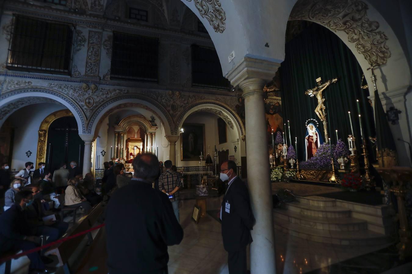 Semana Santa de Sevilla 2021: las imágenes de Vera Cruz en el Lunes Santo