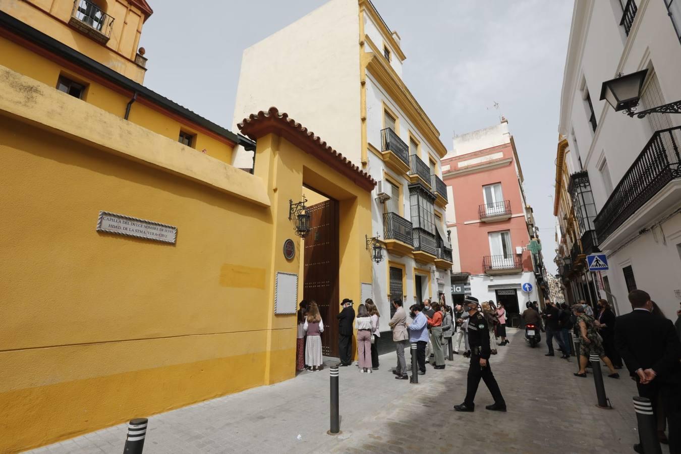 Semana Santa de Sevilla 2021: las imágenes de Vera Cruz en el Lunes Santo