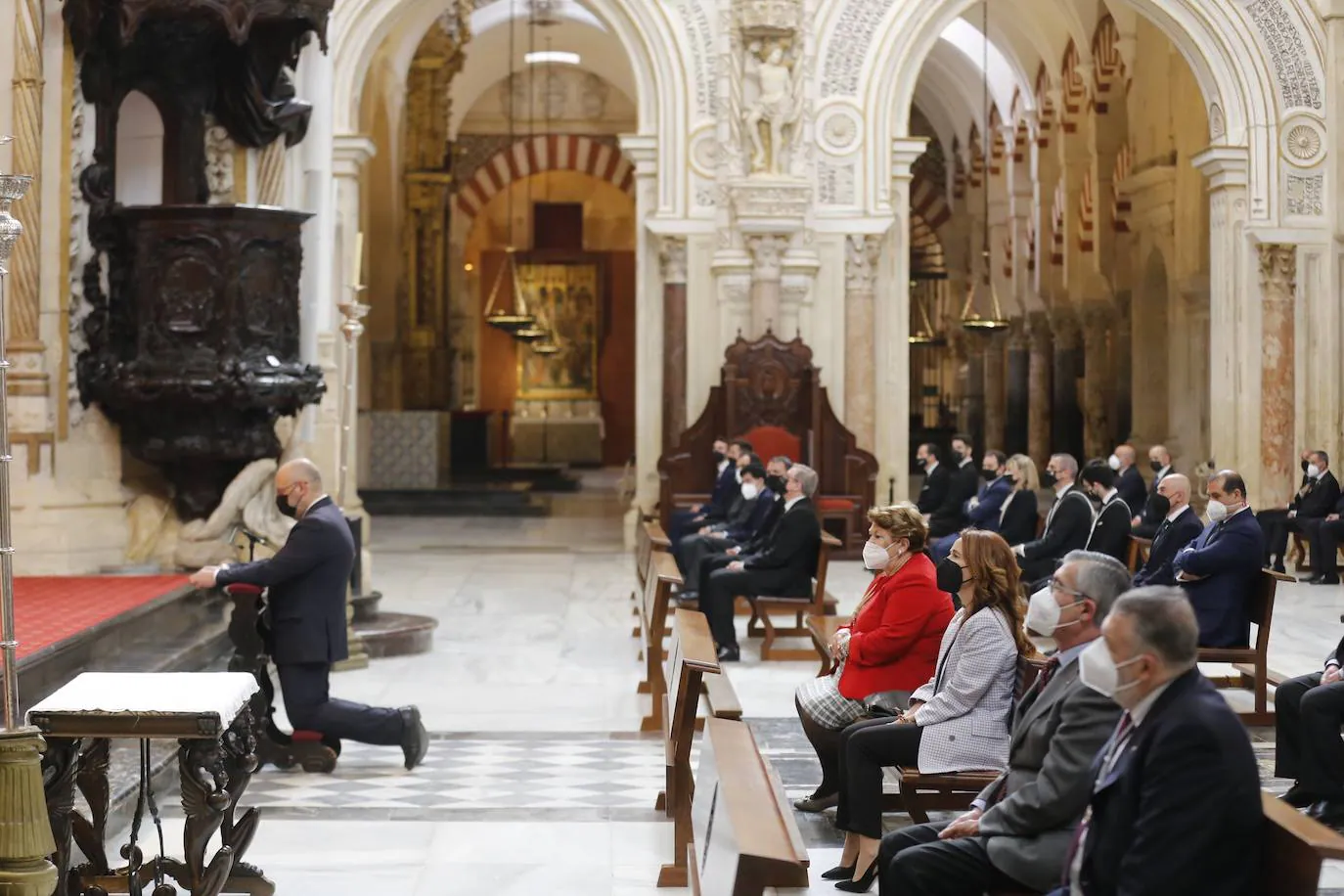 Semana Santa de Córdoba 2021 | Las imágenes del acto conjunto del Lunes Santo en la Catedral