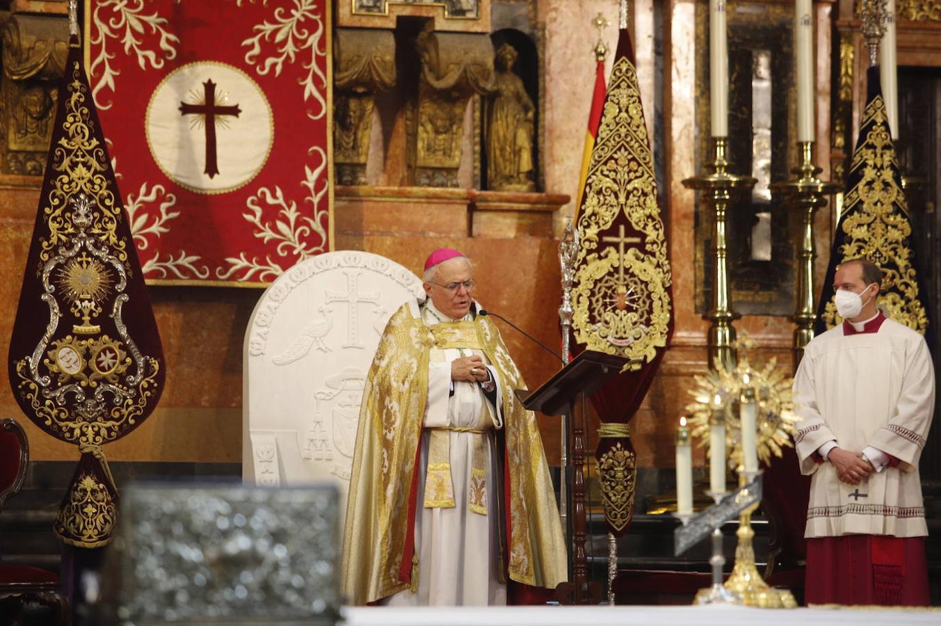 Semana Santa Córdoba 2021| Las imágenes del acto de las cofradías de Martes Santo en la Catedral