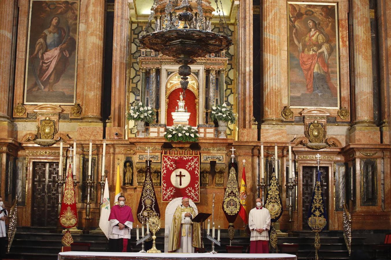 Semana Santa Córdoba 2021| Las imágenes del acto de las cofradías de Martes Santo en la Catedral