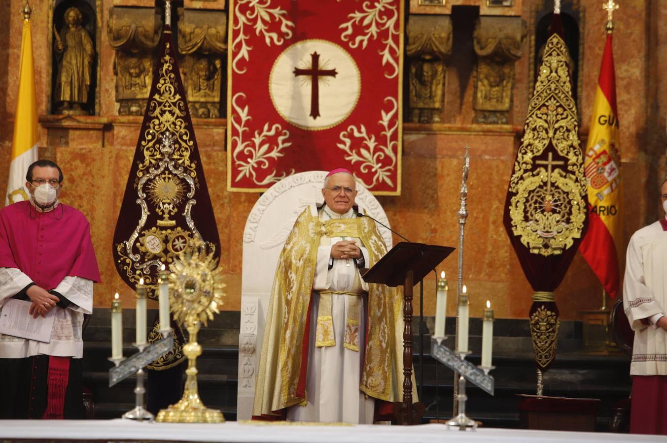 Semana Santa Córdoba 2021| Las imágenes del acto de las cofradías de Martes Santo en la Catedral