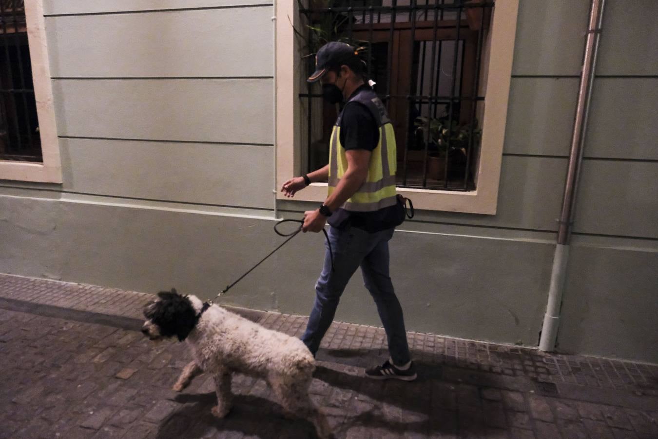 Operación contra el tráfico de drogas en La Viña