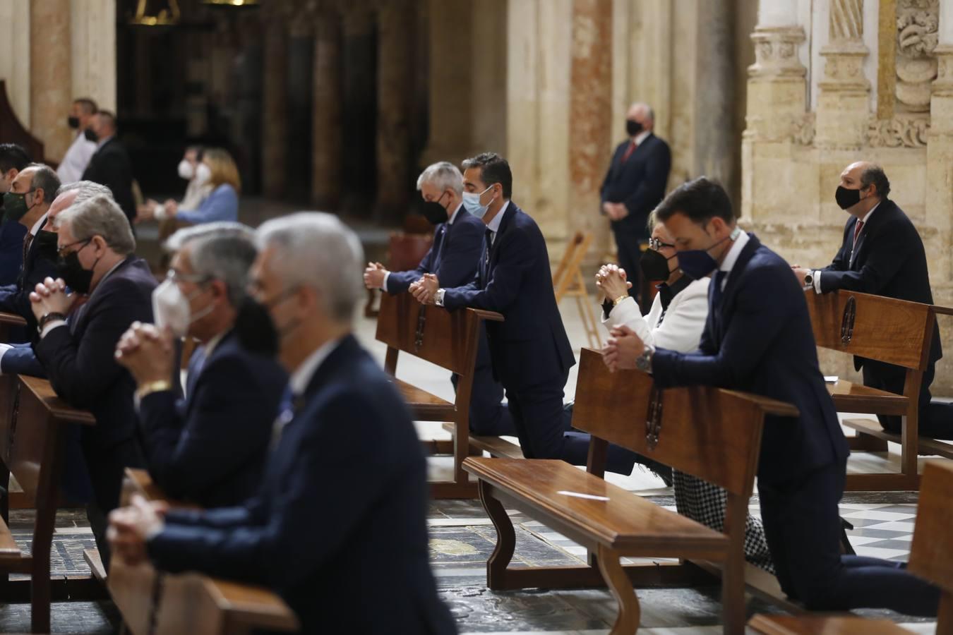 Semana Santa Córdoba 2021| Las imágenes del acto de las cofradías de Miércoles Santo en la Catedral