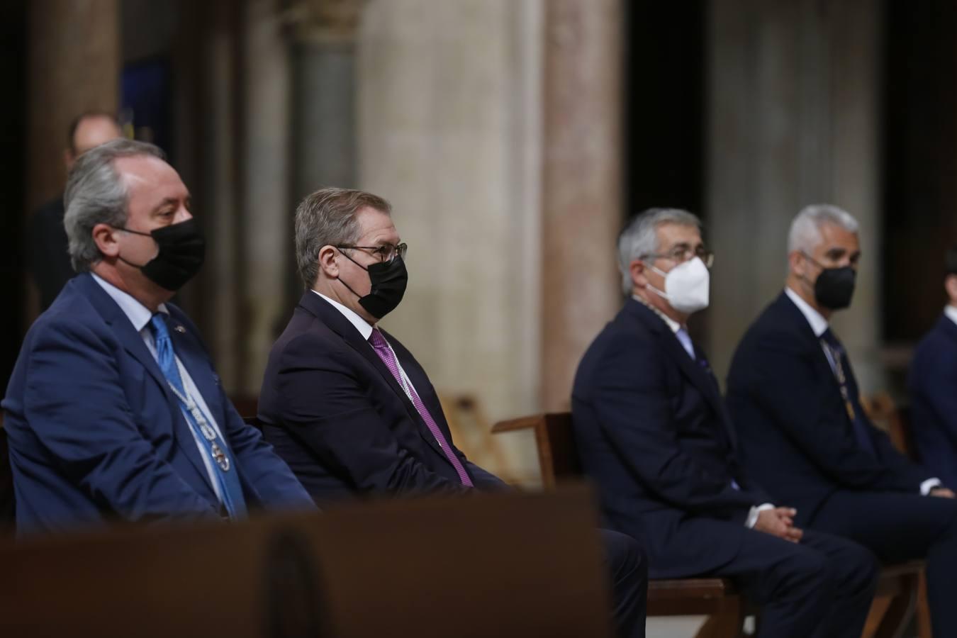 Semana Santa Córdoba 2021| Las imágenes del acto de las cofradías de Miércoles Santo en la Catedral