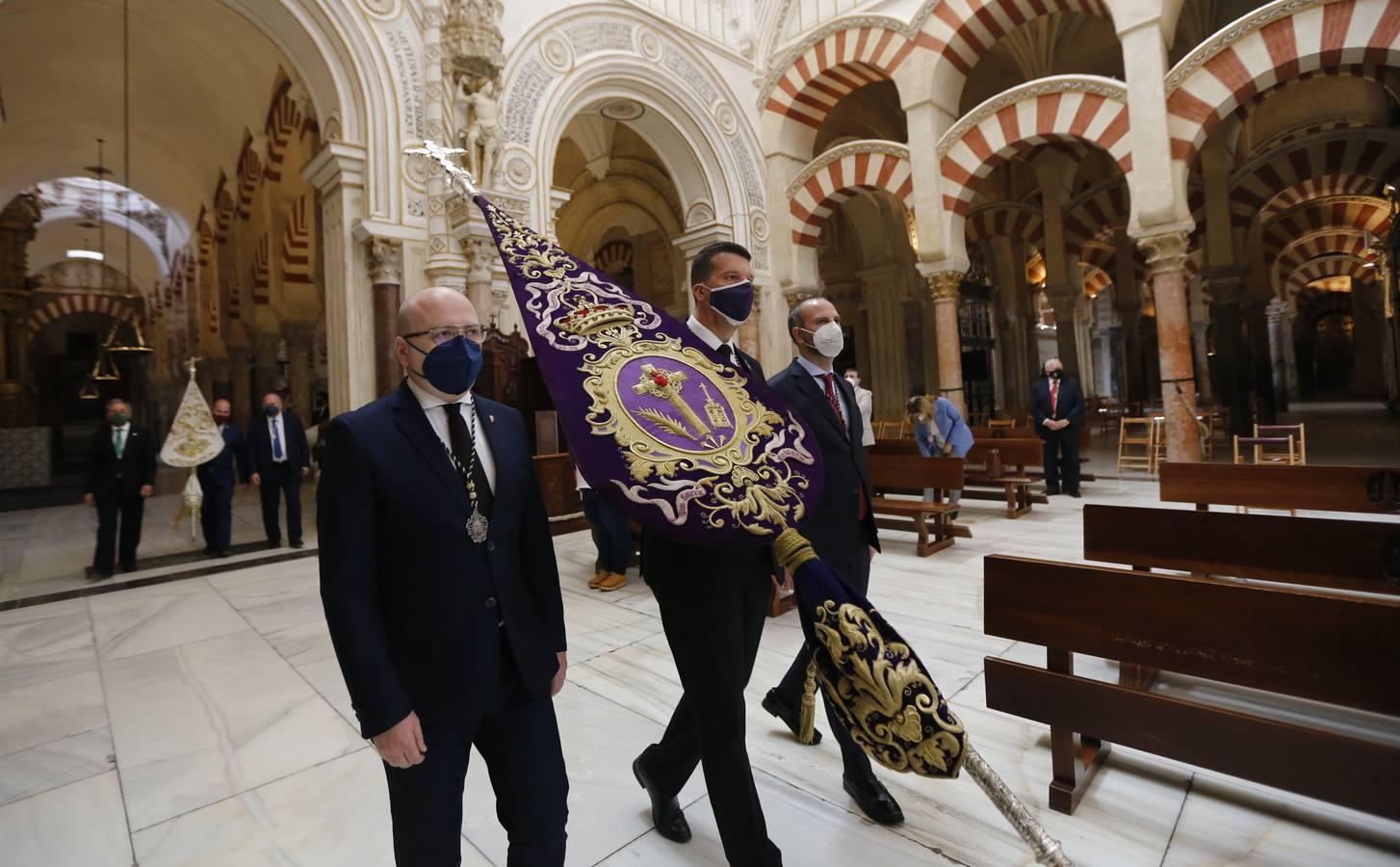 Semana Santa Córdoba 2021| Las imágenes del acto de las cofradías de Miércoles Santo en la Catedral