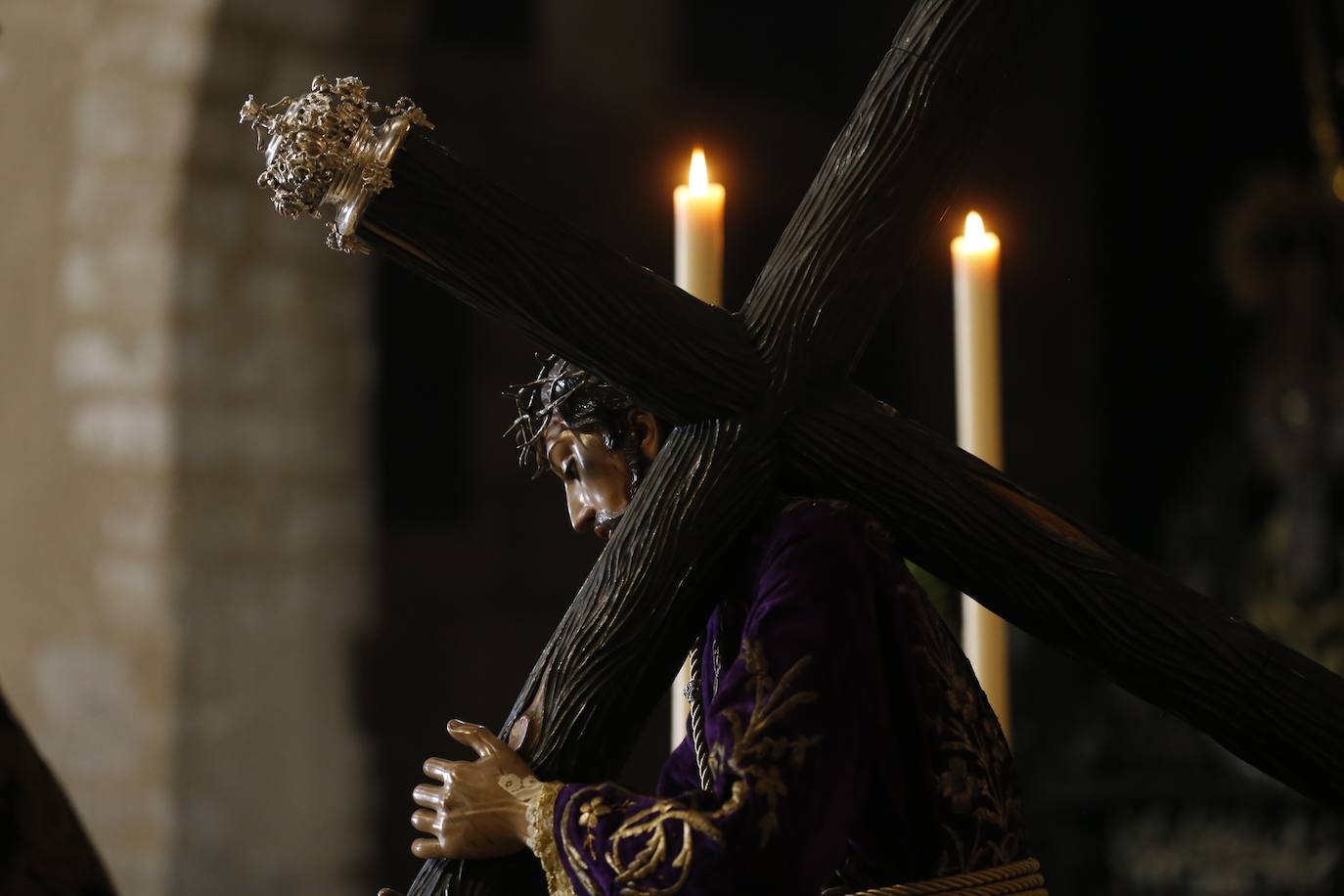 Semana Santa de Córdoba 2021 | Las imágenes del Calvario en el Miércoles Santo